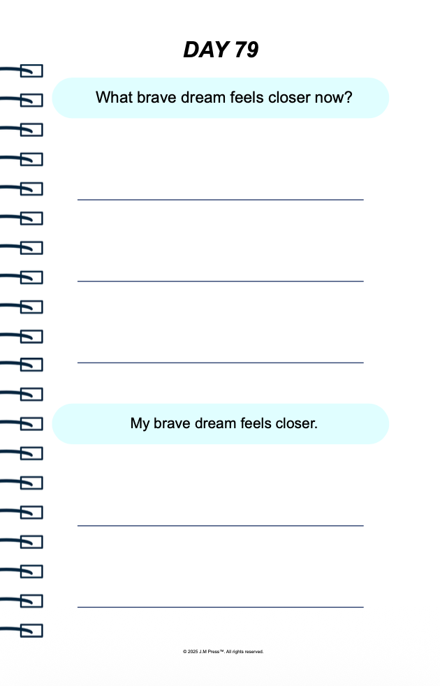 Brave Beginnings Pocket Diary | Guided Journal for Starting New Chapters, Building Confidence, and Navigating Life Transitions | JM Press