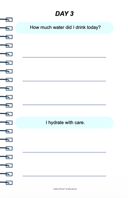 Everyday Wellness Pocket Diary | Guided Wellness Journal for Building Healthy Daily Habits, Energy Balance & Mind-Body Awareness | JM Press