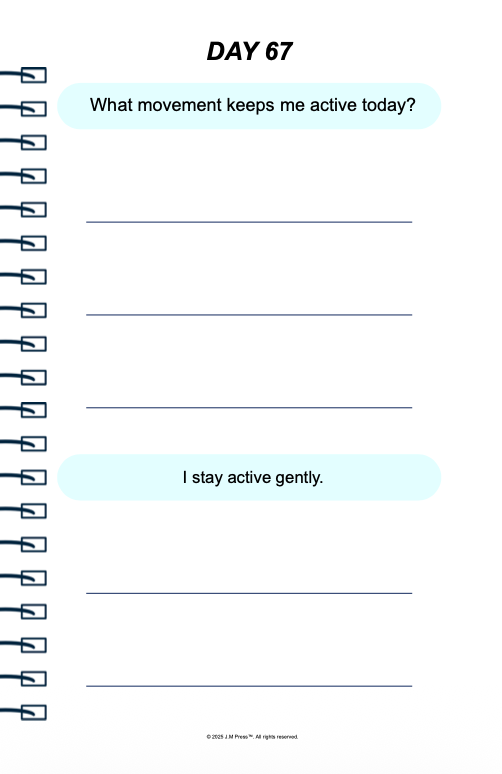 Everyday Wellness Pocket Diary | Guided Wellness Journal for Building Healthy Daily Habits, Energy Balance & Mind-Body Awareness | JM Press