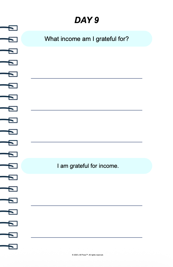 Money Check-In Pocket Diary | Reflective Money Journal for Young Adults Learning Budgeting, Spending Awareness & Healthy Financial Habits | JM Press