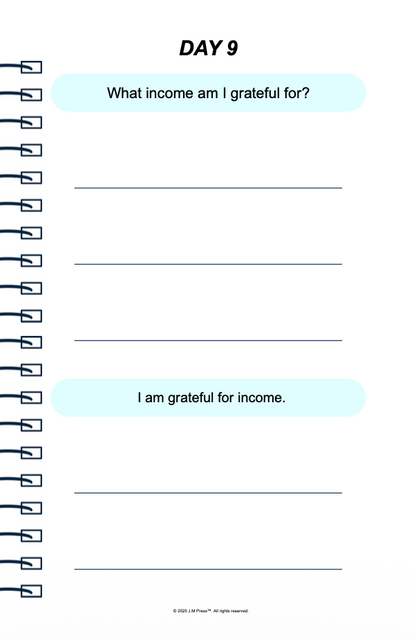 Money Check-In Pocket Diary | Reflective Money Journal for Young Adults Learning Budgeting, Spending Awareness & Healthy Financial Habits | JM Press