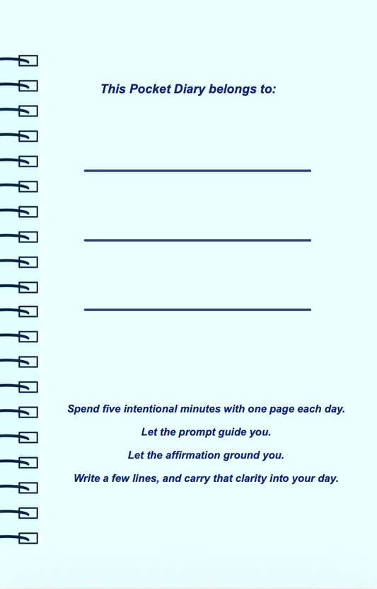 Home Reset Pocket Diary | Guided Journal for Decluttering, Organizing Your Home & Creating a Calm Living Space | JM Press