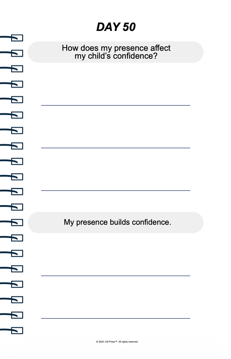 Strong & Present Pocket Diary | Reflective Journal for Fathers Building Consistency, Emotional Presence & Stronger Family Connection | JM Press