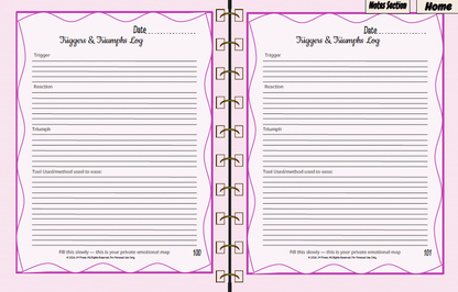 Mood Tracker – Mood & Mind Map (Wellness Edition Journal)