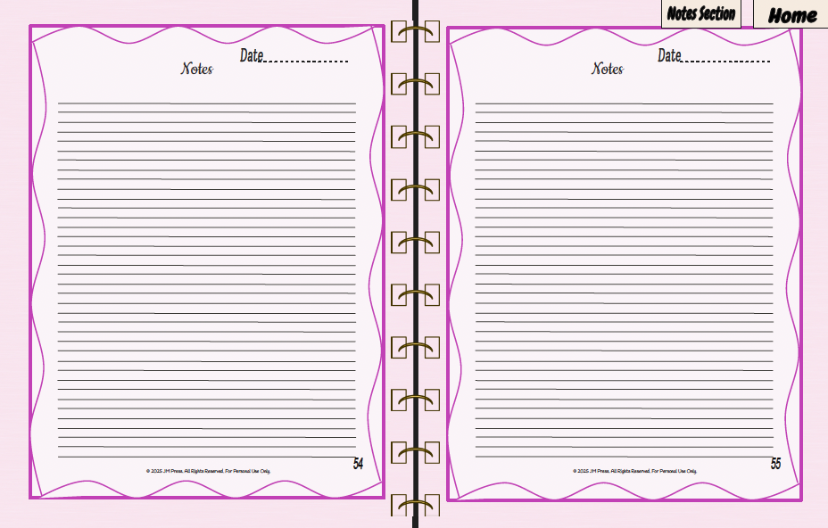 Vision Planner – Undated Yearly Wellness Planner (Wellness Edition)