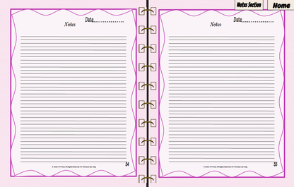 Vision Planner – Undated Yearly Wellness Planner (Wellness Edition)