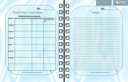CEO Content Calendar – Weekly Planner | JM Press CEO Tools Edition