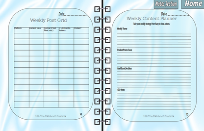 CEO Content Calendar – Weekly Planner | JM Press CEO Tools Edition