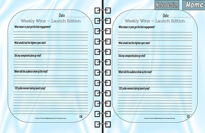 CEO Content Calendar – Launch Prep Grid | JM Press CEO Tools Edition