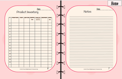 Skincare Tracker – Evening Hydration (JM Press Beauty Edition)