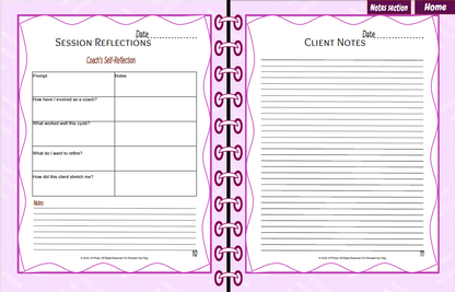 Client Session Planner – Series 1 (JM Press Workbook Edition)