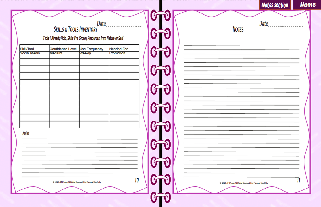 The Creator Workbook – Series 1 (JM Press Workbook Edition)