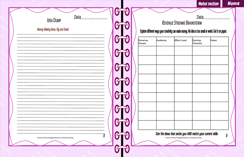 The Creator Workbook – Series 2 (JM Press Workbook Edition)