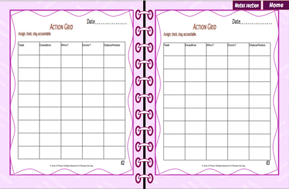 Goal Execution Workbook – 52 Weeks (JM Press Workbook Edition)