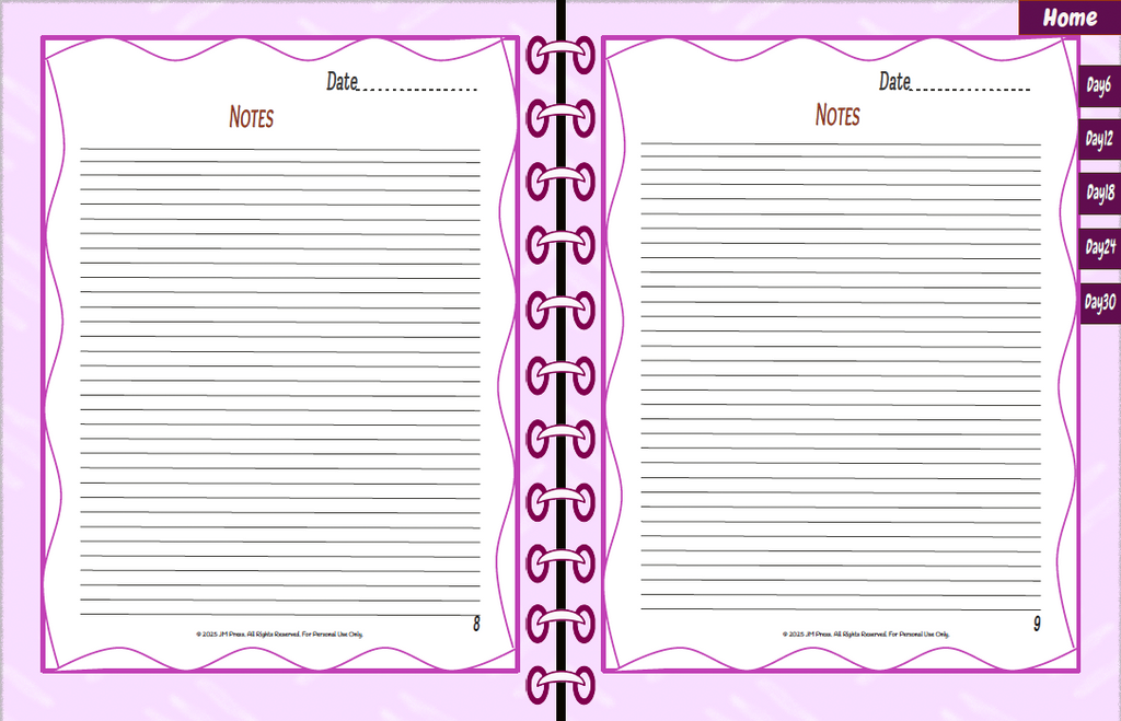 Mind-Storm Grid – 30 Days (JM Press Workbook Edition)