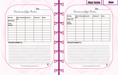 Bridesmaid Planner | Team Roles, Shared Checklists & Reflection Pages | JM Press