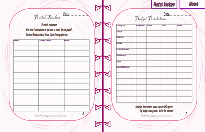 Classic Bride Wedding Planner | 15-Month Countdown + 52 Weekly Planning Pages | JM Press