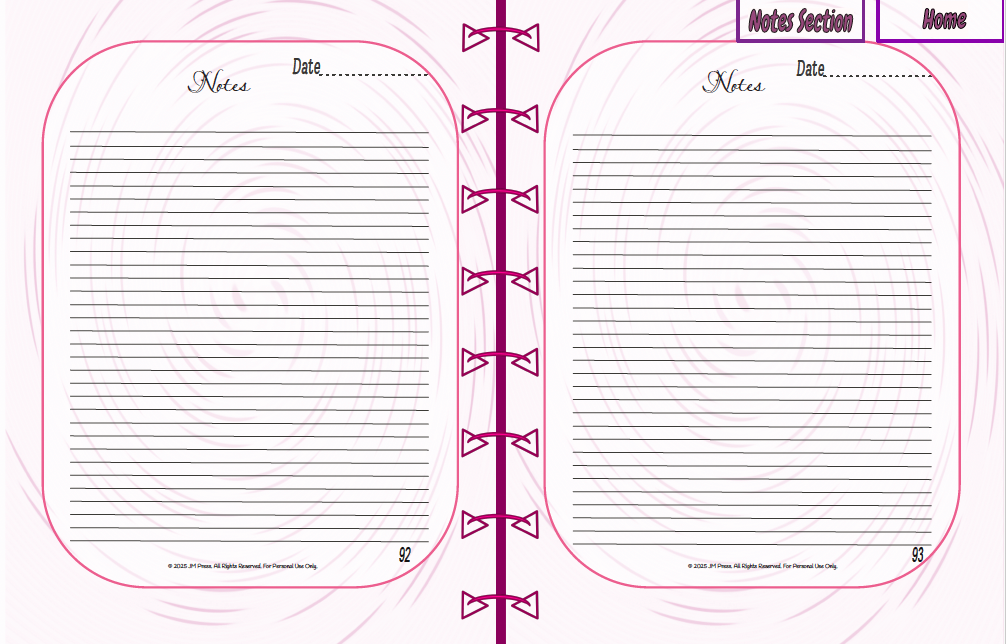 Minimalist Wedding Planner | 12-Month & 52 Weekly Planning Pages | JM Press