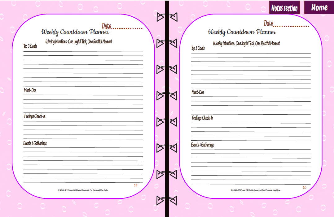 Christmas Planner – Holiday Joy (Planner)