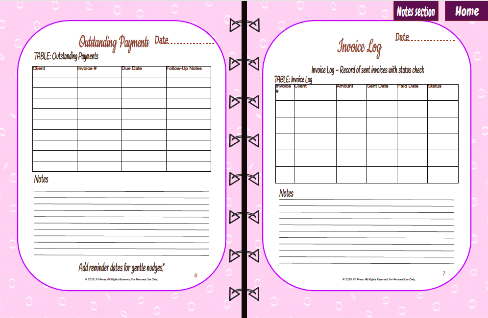 Freelancer Finance Kit (Planner)