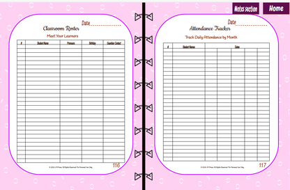 Teacher’s Toolkit – Academic Planner