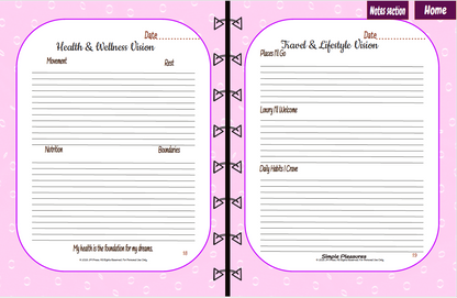Vision Board Kit – New Year Reset (Planner)