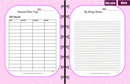 Vision Board Kit – Manifestation Flow (Planner)