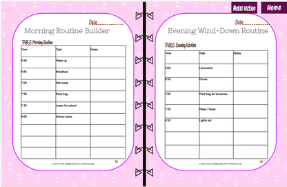 Back to School Kit – Student Academic Planner & Reflection Journal (Special Edition)