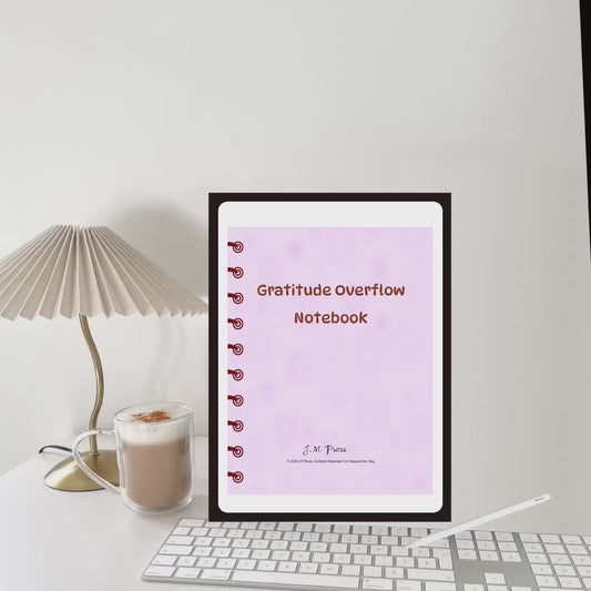 Gratitude Overflow Notebook – JM Press Notebooks Edition