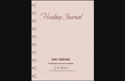 Healing Journal – Gentle Reset (Wellness Edition Journal)