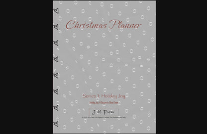Christmas Planner – Holiday Joy (Planner)