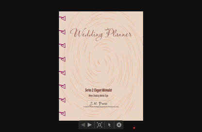 Classic Bride Wedding Planner | 15-Month Countdown + 52 Weekly Planning Pages | JM Press