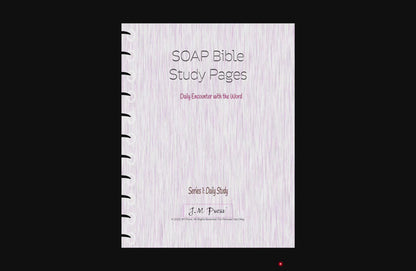 SOAP Bible Study Pages – Daily Study (JM Press Faith Edition)