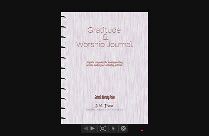 Gratitude & Worship Journal – Morning Praise (JM Press Faith Edition)