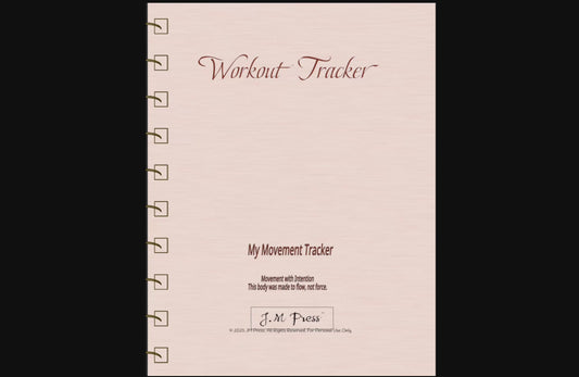 Workout Tracker – My Movement Planner (Wellness Edition)