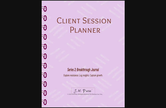 Client Breakthrough Journal – Advanced Coaching Session Planner & Transformation Tracker (JM Press Workbook Edition)
