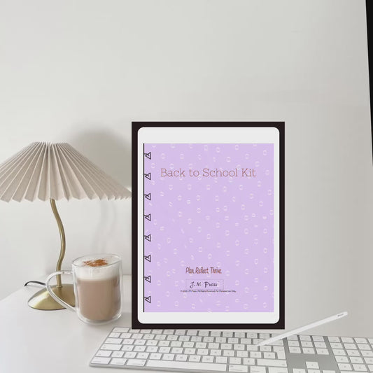 Back to School Kit – Student Academic Planner & Reflection Journal (Special Edition)