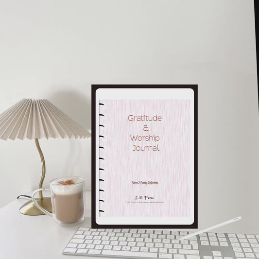 Gratitude & Worship Journal – Evening Reflections (JM Press Faith Edition)