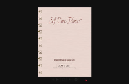 Self-Care Planner – Ritual Builder (Wellness Edition Planner)