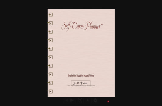 Self-Care Planner – Ritual Builder (Wellness Edition Planner)
