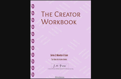 The Creator Workbook – Series 2 (JM Press Workbook Edition)