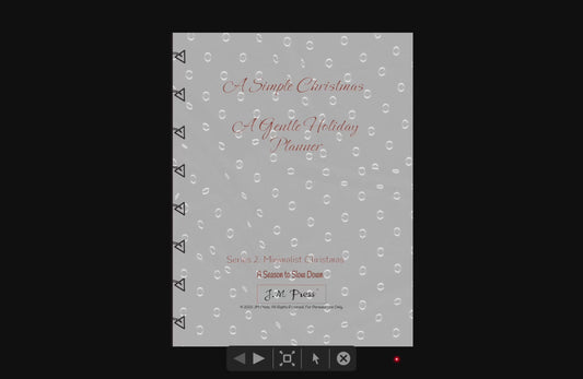 Christmas Planner – Minimalist Christmas (Planner)