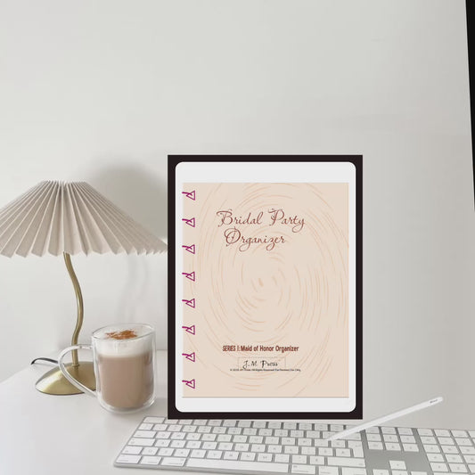 Maid of Honor Wedding Planner | Bachelorette, Speech & Reflection Pages | JM Press