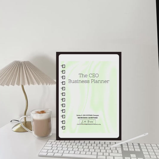 CEO Business Planner – Systems & Strategic Changes | JM Press CEO Tools Edition
