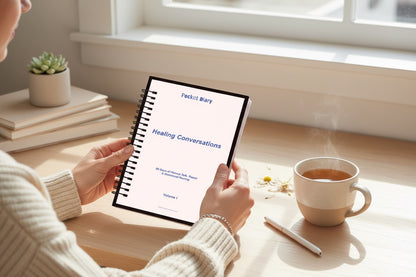 The J.M. Press Healing Conversations pocket diary, a 90-day guided journal for emotional recovery and grief.